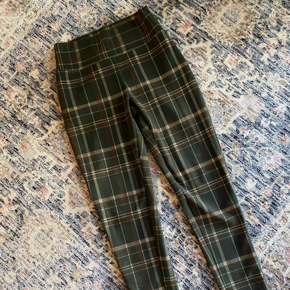 Boutique plaid dress pants